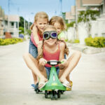 3 filles scooter
