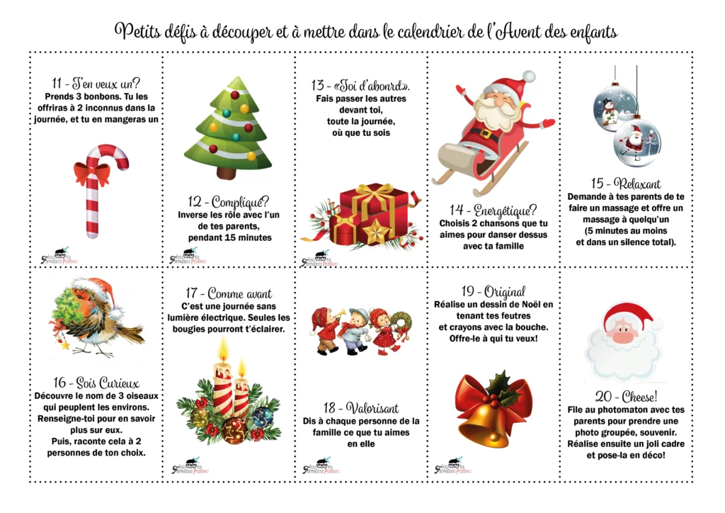 calendrier de lavent enfant 2