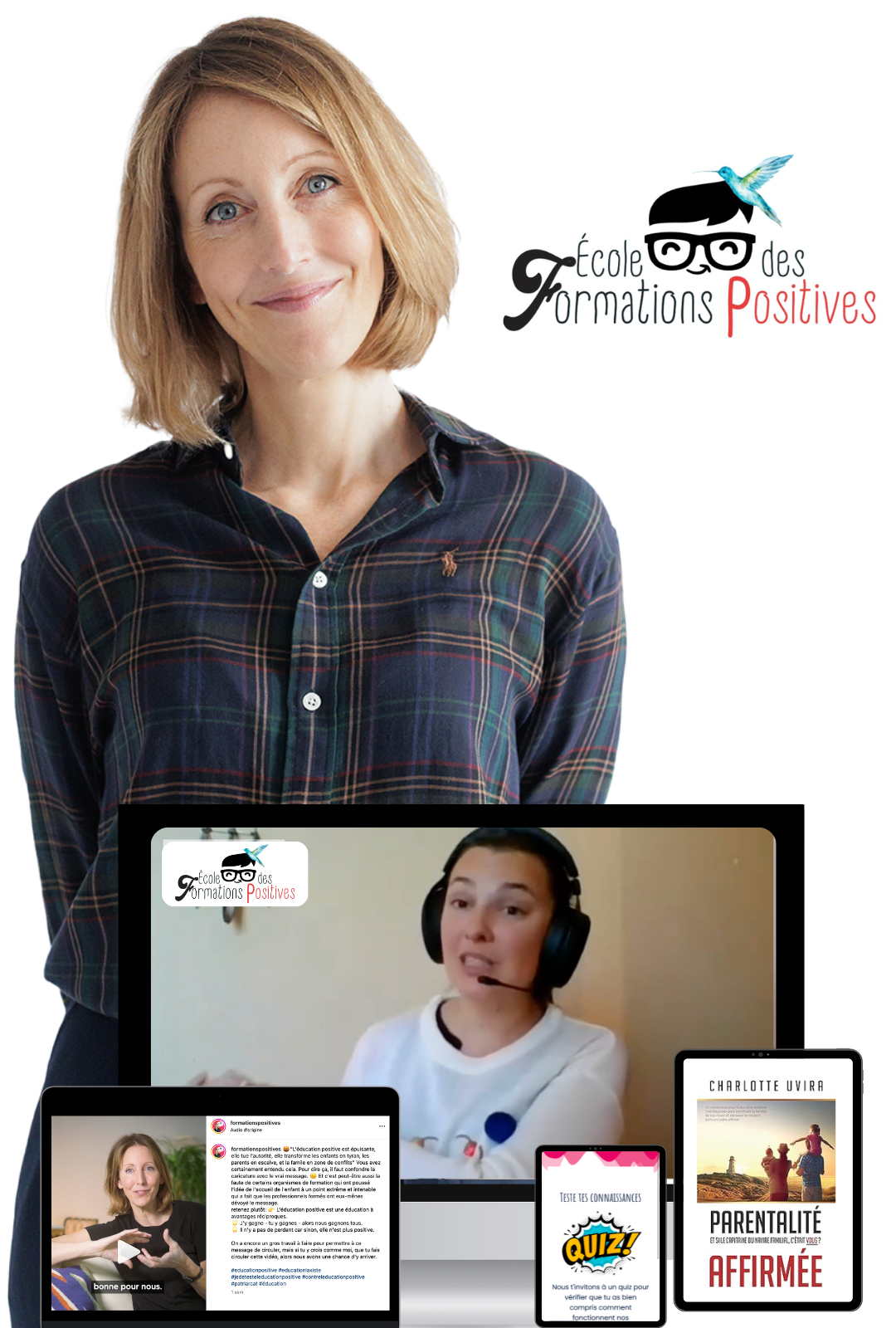 École des Formations Positives - Formations en ligne en éducation et parentalité École des Formations Positives - Formations en ligne interactives en éducation et parentalité