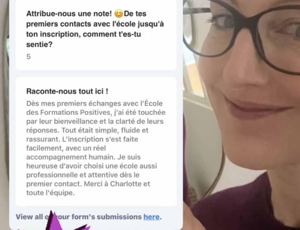 Avis école des formations positives