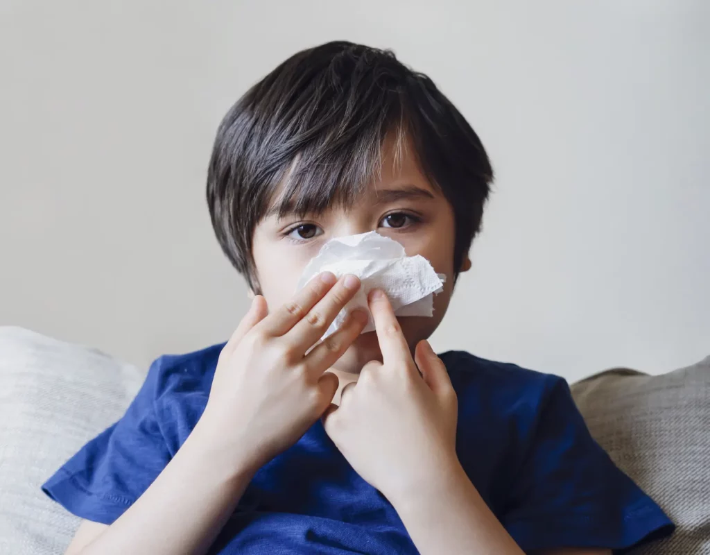 Mon enfant saigne souvent du nez